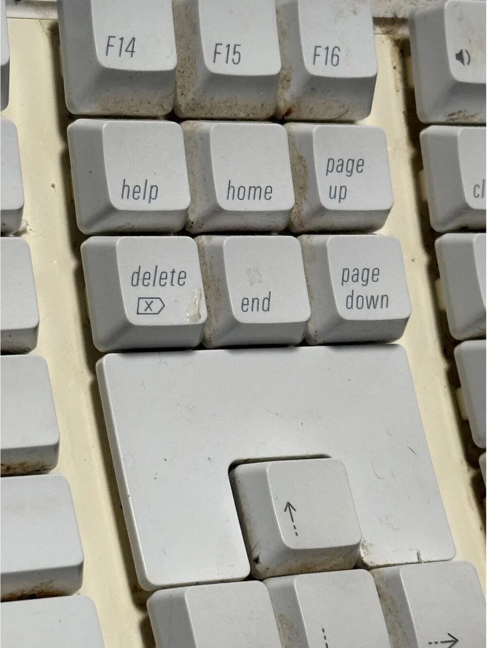 Genuine Apple Mac A1048 White Wired Full Size Keyboard English ( Asis) Read